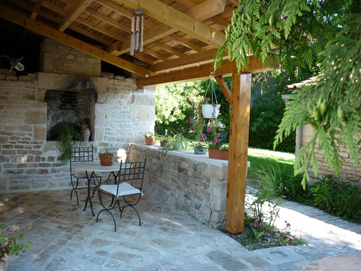 Le Logis De Faugerit Bed & Breakfast Frontenay-Rohan-Rohan Bagian luar foto